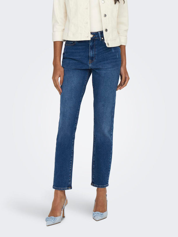 Product JEANS EMILY TEJIDO ELÁSTICO - Medium Blue Denim - Image 1