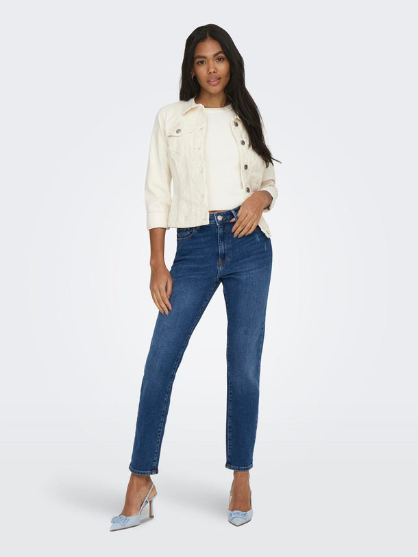 Product JEANS EMILY TEJIDO ELÁSTICO - Medium Blue Denim - Image 2