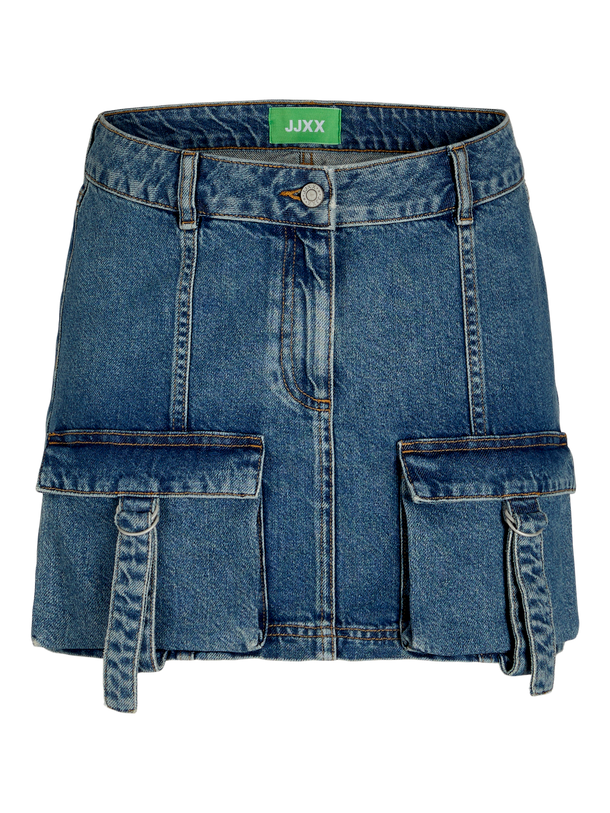 Product POLLERA CARGO DENIM CALIA-Medium Blue Denim - Image 2