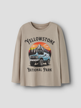 Island Fossil Print:Yellowstone