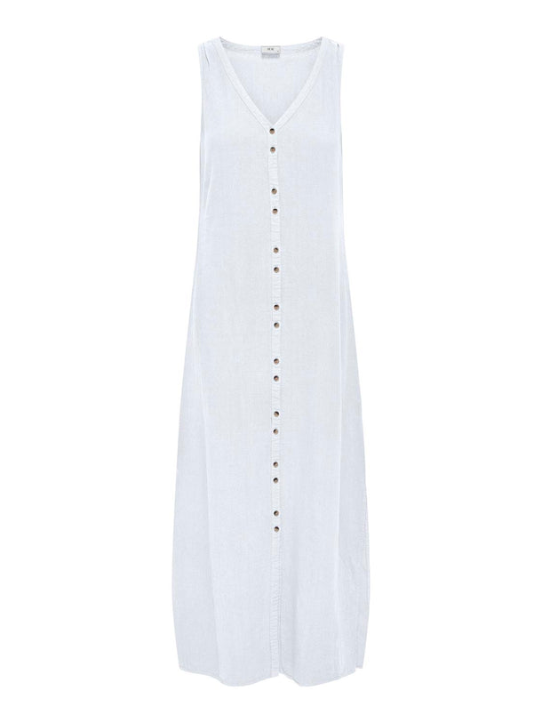 Product VESTIDO DE LINO SAY-Bright White - Image 1