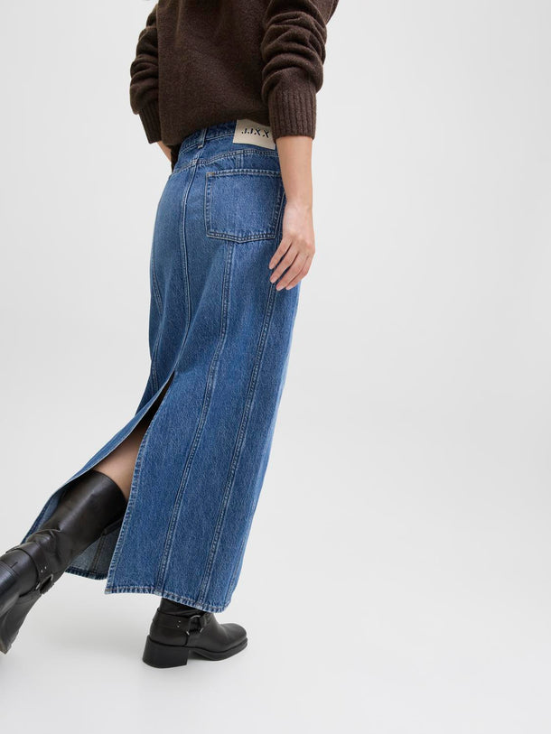 Product POLLERA MAXI DENIM ANA-Medium Blue Denim - Image 3