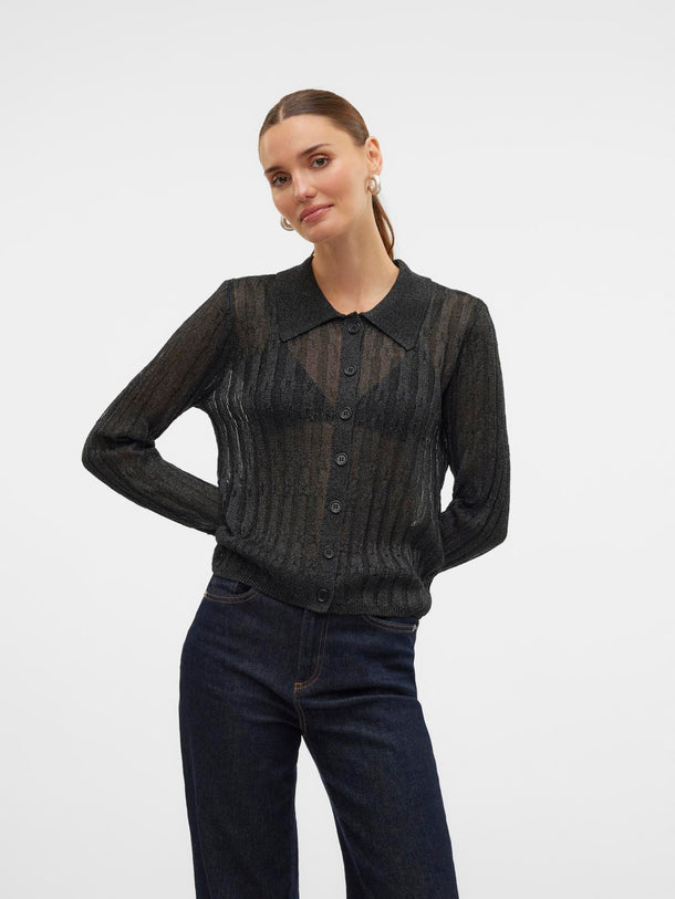Product SWEATER MILES - Black Detail:W. DTM LUREX - Image 1