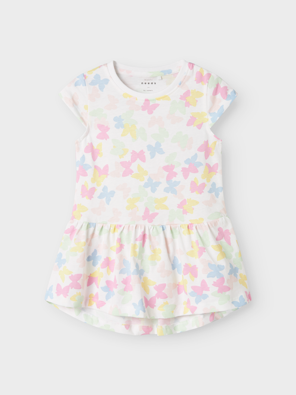 Product VESTIDO VIGGA - Bright White AOP:BUTTERFLY - Image 1