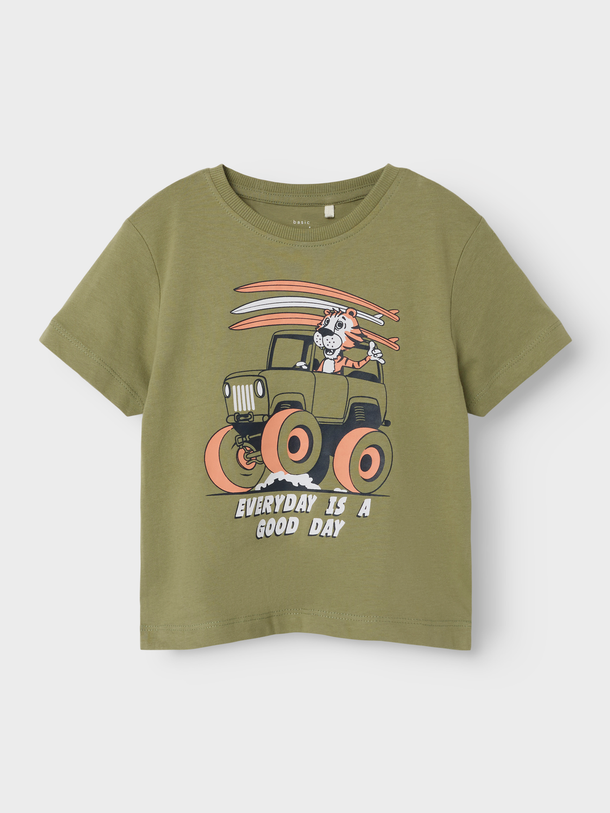 Product CAMISETA VAGNO - Oil Green Print:Everyday Is A Good Day - Image 5