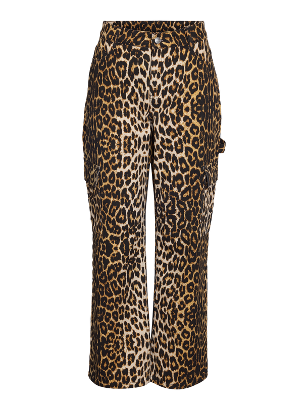 Product JEAN LEOPARDO - Ecru AOP:LEOPARD PRINTED - Image 1