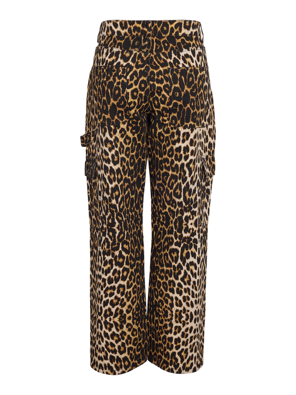 Product JEAN LEOPARDO - Ecru AOP:LEOPARD PRINTED - Image 2