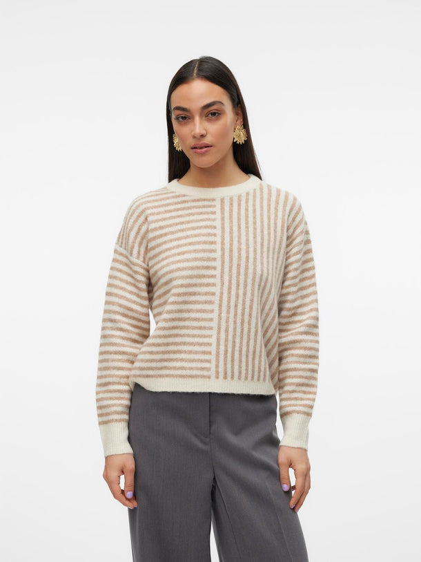 Product SWEATER URANUS - Birch Detail:W. SILVER MINK MELANGE - Image 2