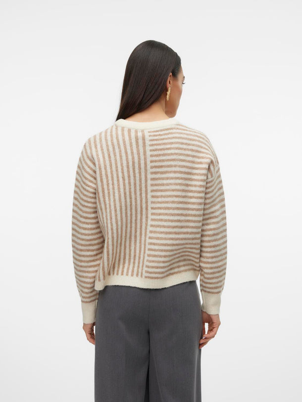 Product SWEATER URANUS - Birch Detail:W. SILVER MINK MELANGE - Image 3