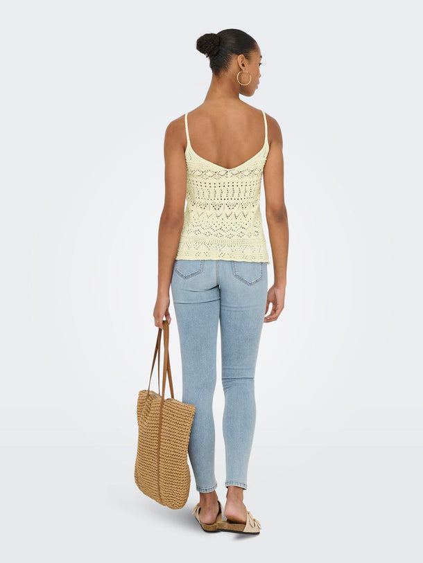 Product TOP TEJIDO SIN MANGAS VINA-Ecru - Image 4