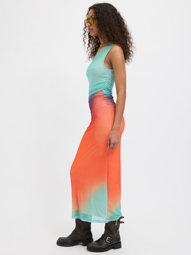 Product VESTIDO MESH STELLA-Morning Glory AOP:COLORFUL BLUR - Image 1