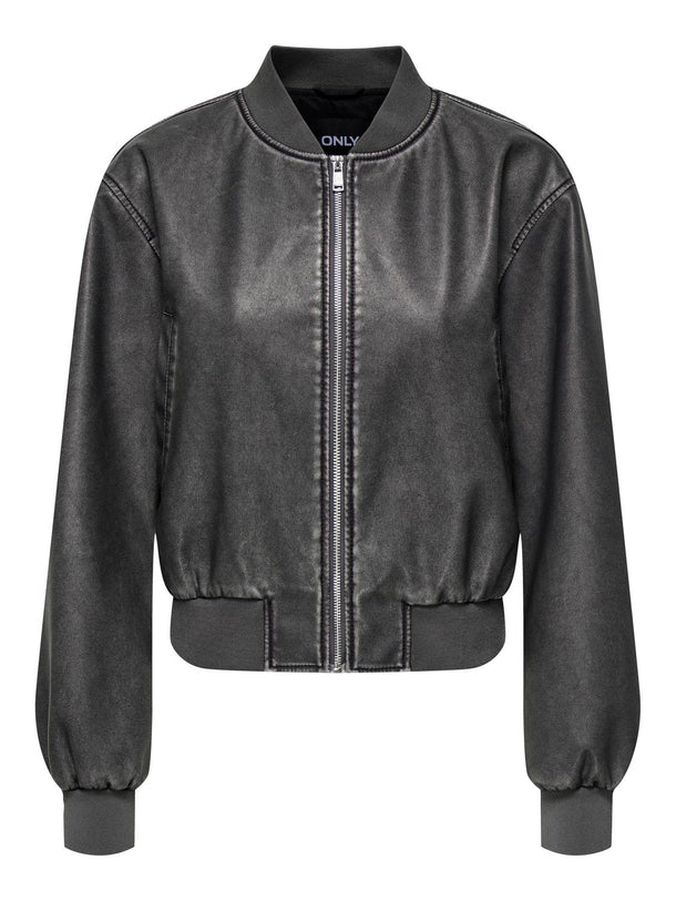 Product CHAQUETA JANE - Black Detail:WASHED - Image 1