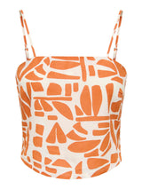 Burnt Orange AOP:Bali Tile