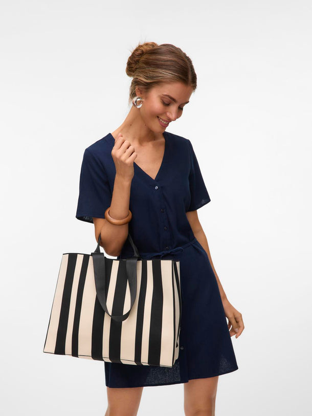 Product BOLSO MODIA - Pristine Stripes:Black - Image 1