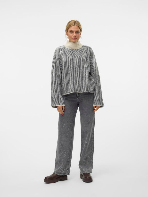 Product SWEATER NAOMI - Birch Detail:MELANGE W. MGM - Image 5