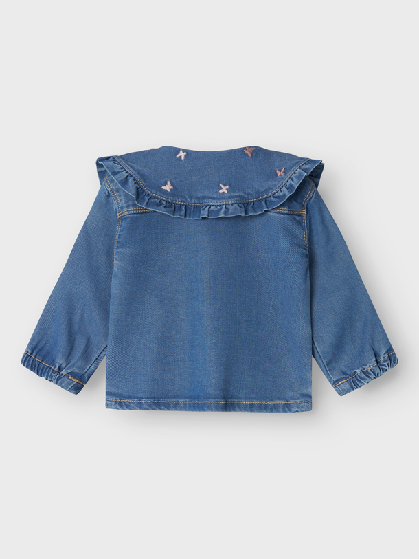 Product CÁRDIGAN DENIM EVI - Medium Blue Denim - Image 5