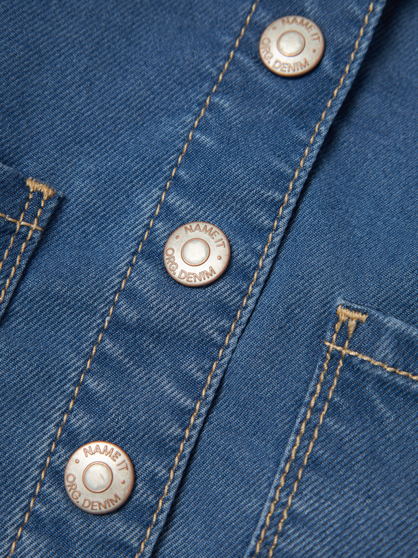 Product CÁRDIGAN DENIM EVI - Medium Blue Denim - Image 2