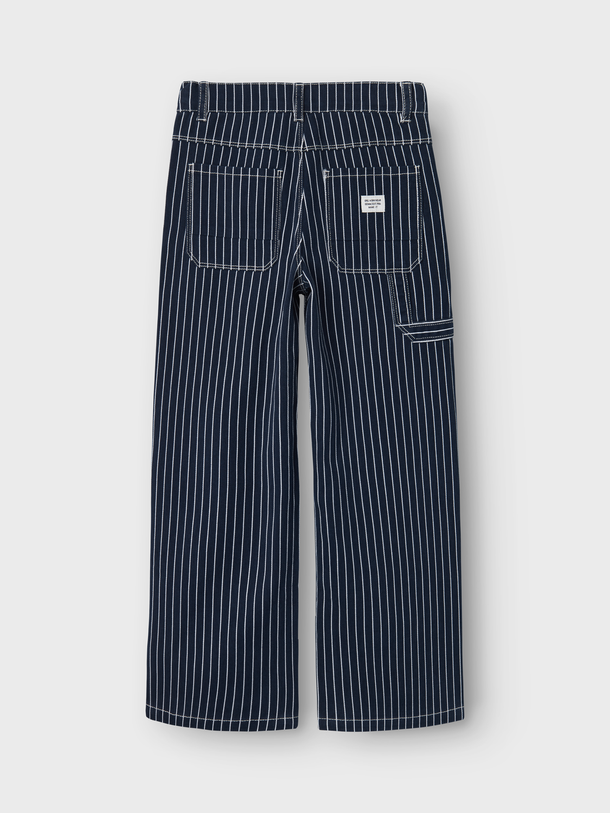 Product PANTALÓN ROSE ANCHO - Navy Blazer Stripes:. - Image 5