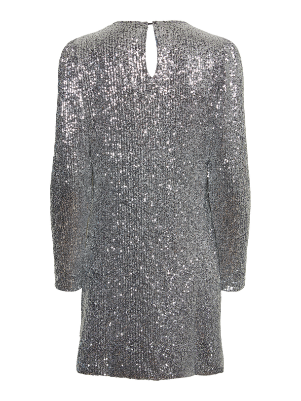 Product VESTIDO NIRI  - Silver Detail:SEQUINS - Image 5