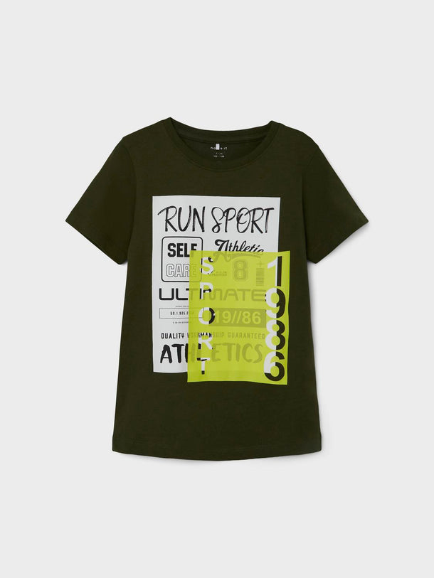 Product CAMISETA MANGA CORTA KARTO - Rifle Green - Image 1