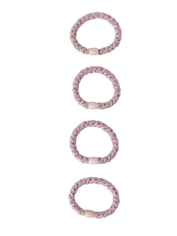 Product PACK 4 GOMITAS DE PELO RISE - Woodrose Detail:W. GLITTER - Image 1