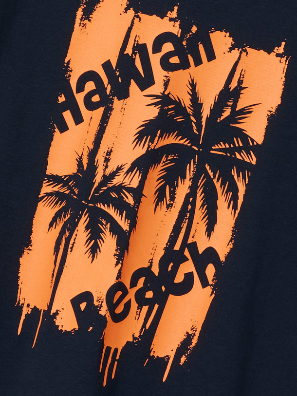 Product CAMISETA VAGNO - Dark Sapphire Print:Hawaii - Image 2