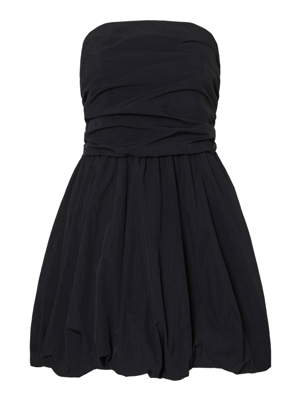 Product VESTIDO MINI STRAPLESS BALLOON ANNI-Black - Image 1