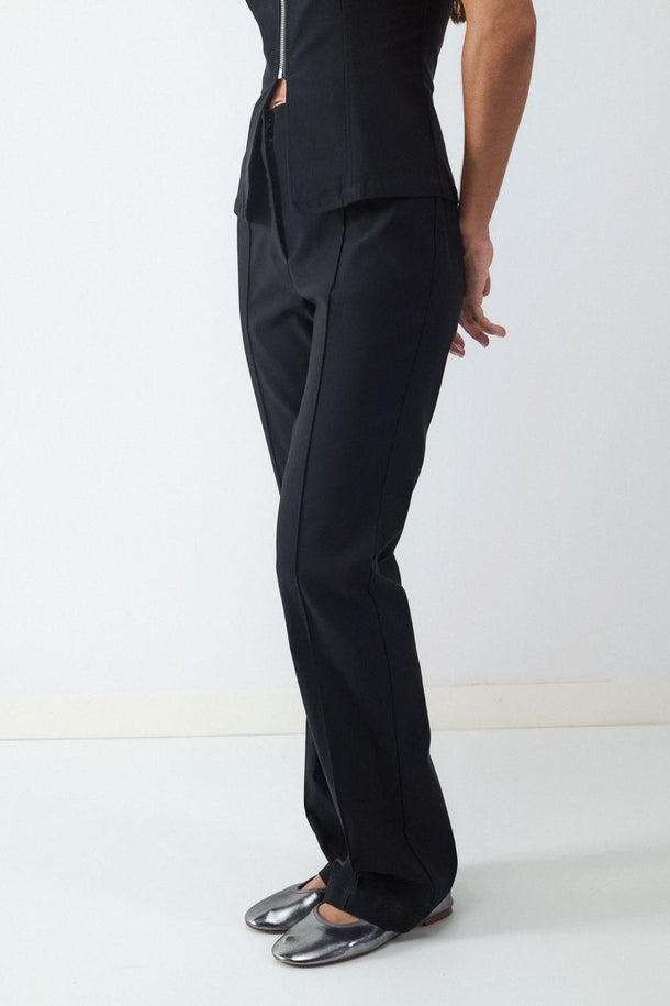 Product PANTALÓN LARGO FLARE BMK-Black - Image 6