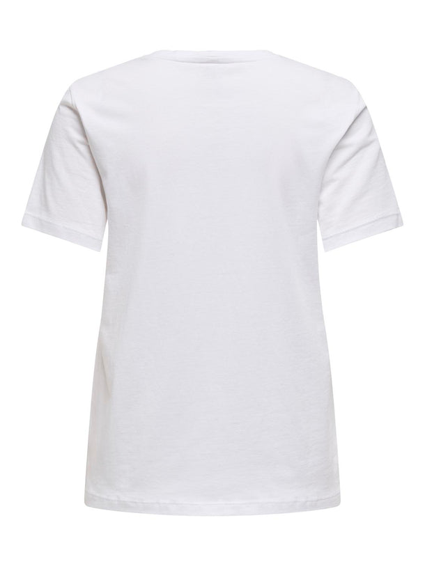 Product CAMISETA PENNY - Bright White Print:Cheese - Image 2