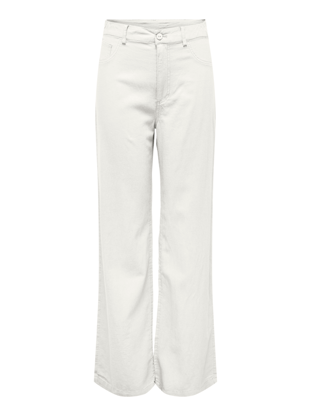 PANTALÓN WIDE LINO HOPE - Cloud Dancer