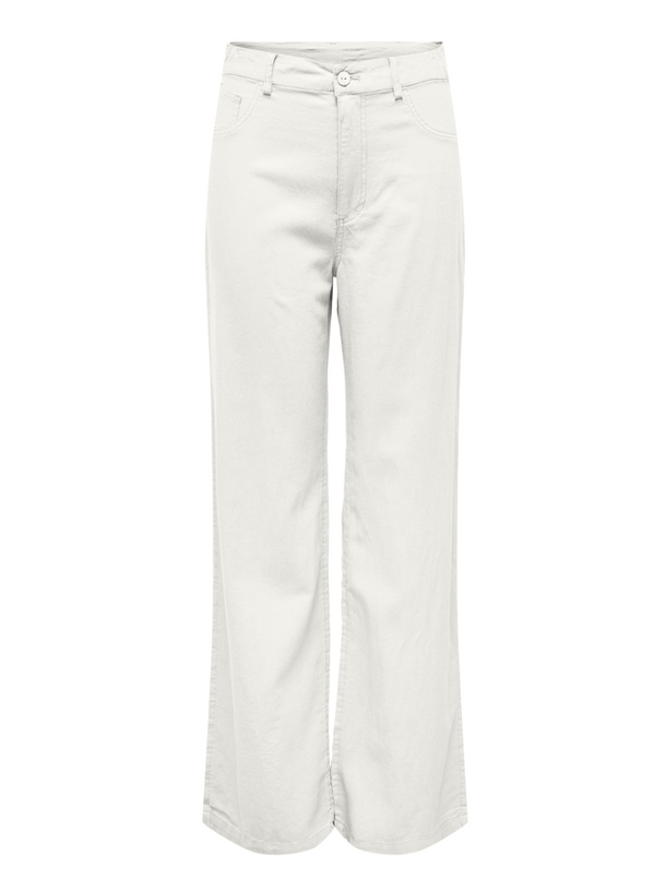 Product PANTALÓN WIDE LINO HOPE - Cloud Dancer - Image 1