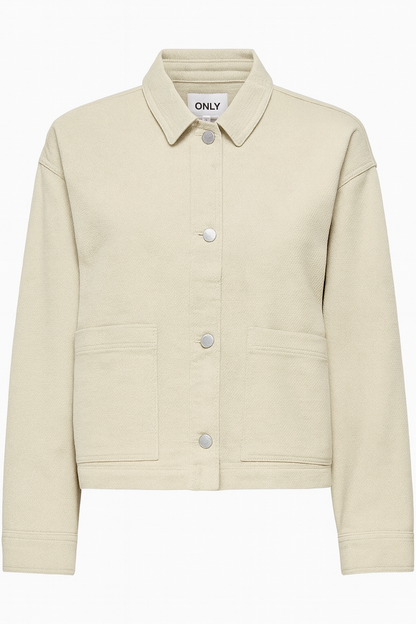 CAMPERA CORTA DREW - Pumice Stone