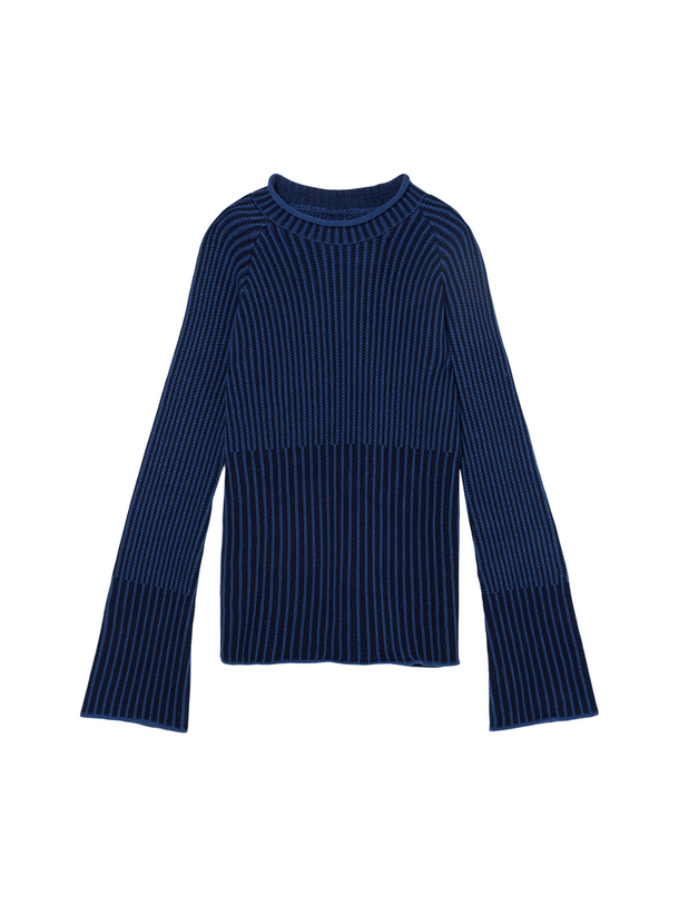 Product SWEATER TEJIDO ACANALADO BMK-Dark Blue - Image 4