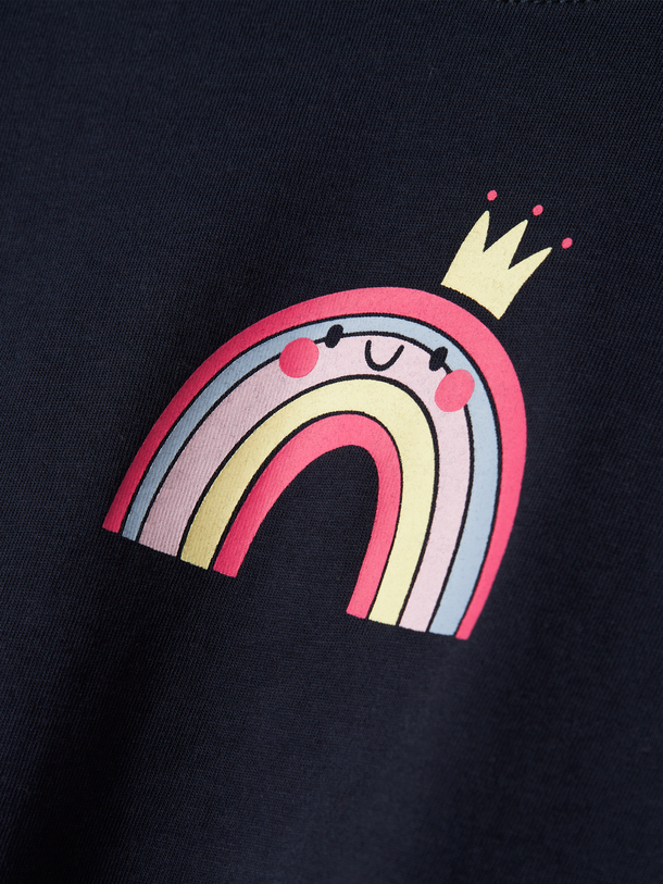 Product CAMISETA VIOLET - Dark Sapphire Print:Crown - Image 2