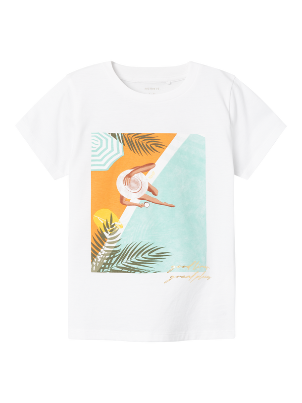 Product CAMISETA JUNIKKA - Bright White Detail:GOOD TIMES - Image 4