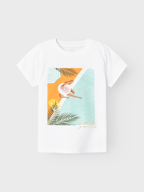 Product CAMISETA JUNIKKA - Bright White Detail:GOOD TIMES - Image 1