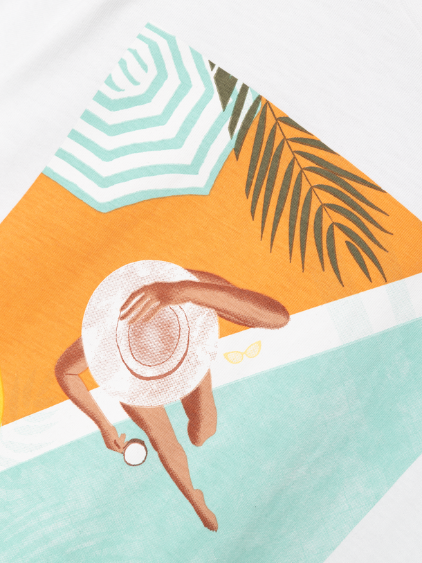Product CAMISETA JUNIKKA - Bright White Detail:GOOD TIMES - Image 3
