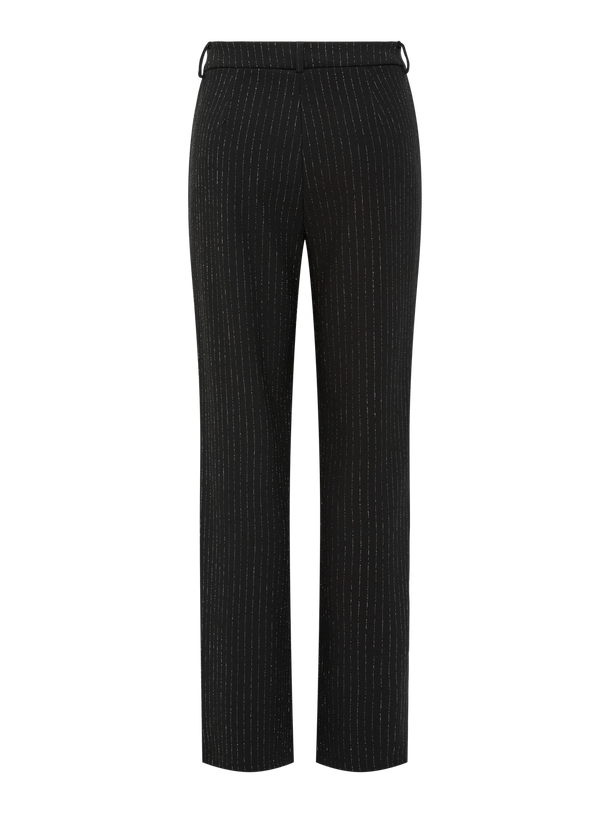 Product PANTALON PARKER - Black Detail:SILVER LUREX - Image 2