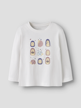 Bright White Print:Hedgehogs