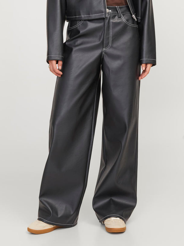 Product PANTALON LILA - Black Detail:CONTRAST - Image 2