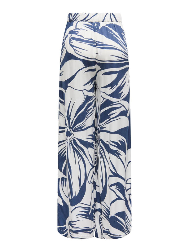 Product PANTALÓN MILLY-Pageant Blue AOP:Miley mega flower - Image 2