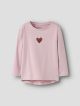 Burnished Lilac Print:Glitter Heart