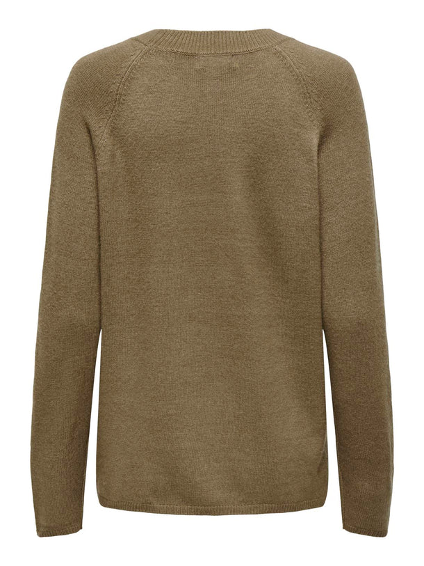 Product SWEATER MARCO -Malt Ball Detail:MELANGE - Image 2