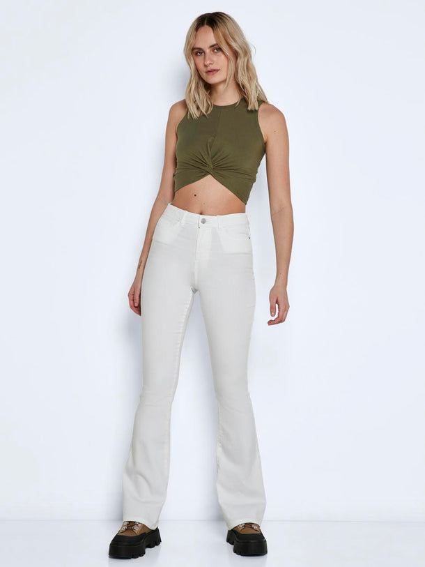 Product JEAN SALLY FLARED - Bright White - Image 4