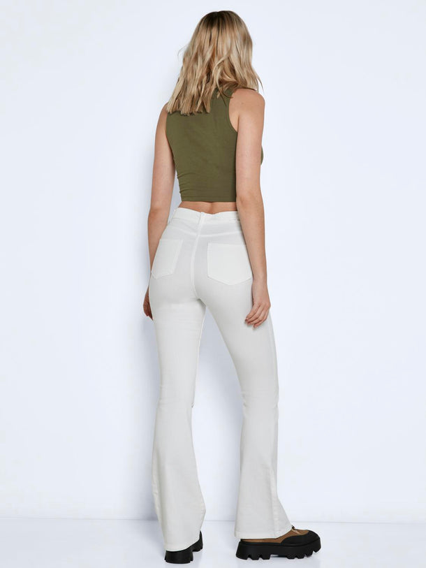 Product JEAN SALLY FLARED - Bright White - Image 2
