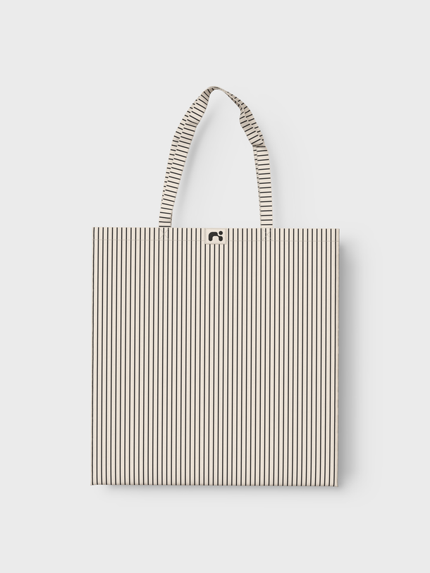 Product TOTE BAG OLESSIA - Birch AOP:STRIPE - Image 1