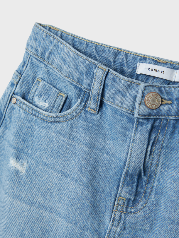 Product POLLERA DE JEAN KAT - Light Blue Denim - Image 2