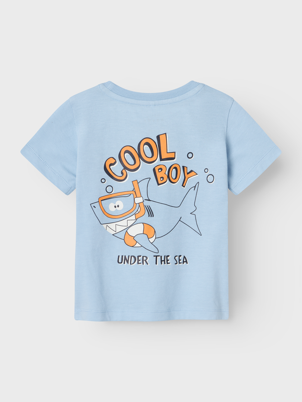 Product CAMISETA VELIX - Chambray Blue Print:Shark - Image 4