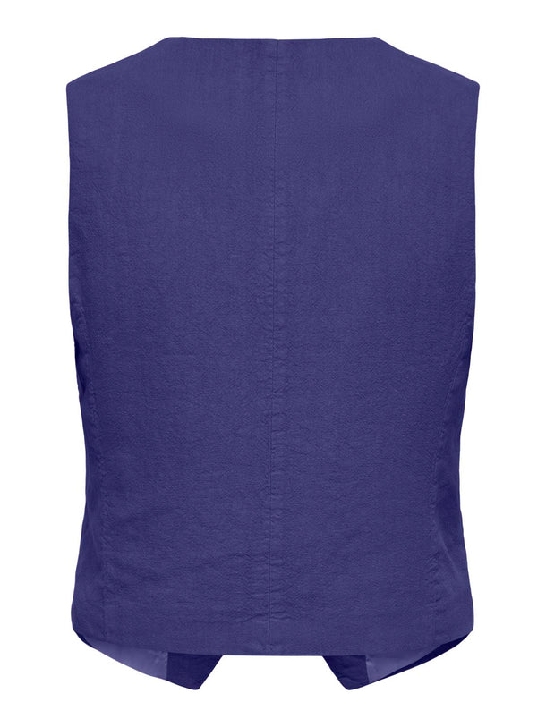 Product CHALECO DE LINO SAY-NAVY BLUE - Image 2