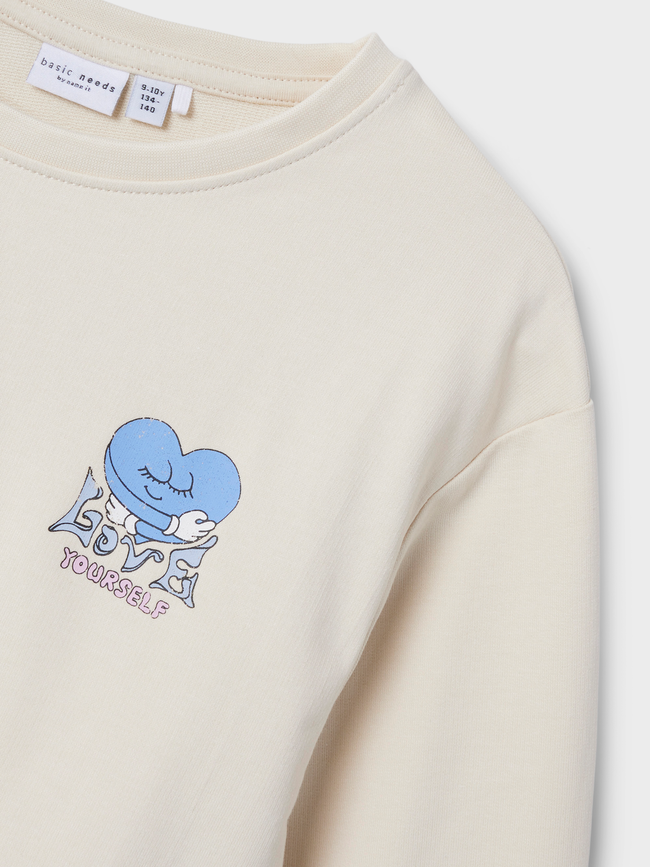 SUDADERA VANITA - Summer Sand Print:Love Yourself – Only Uruguay